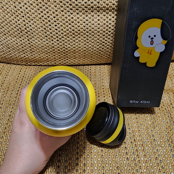 [NEW] BT21 BTS Chimmy Tumbler Stainless Steel Official Merch LINE FRIENDS - Picture 3 of 4